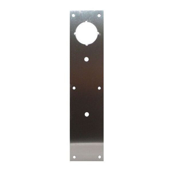 3-1/2" x 15" Push Plate Cut for Lever